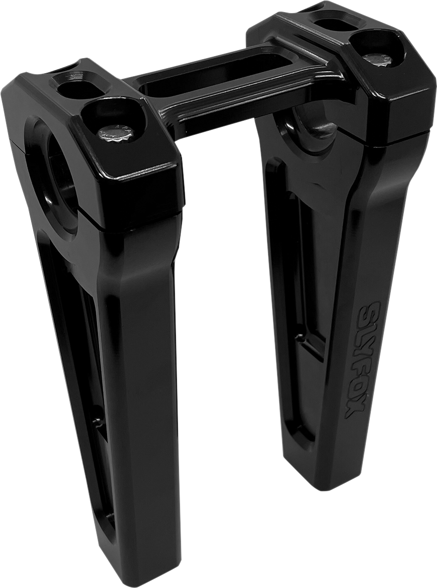 Handlebar Riser Kit - Straight - 1" Clamping - 6" Rise - Black