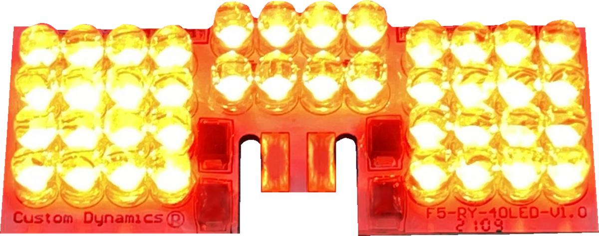 LED Fender Tip Boards - Red