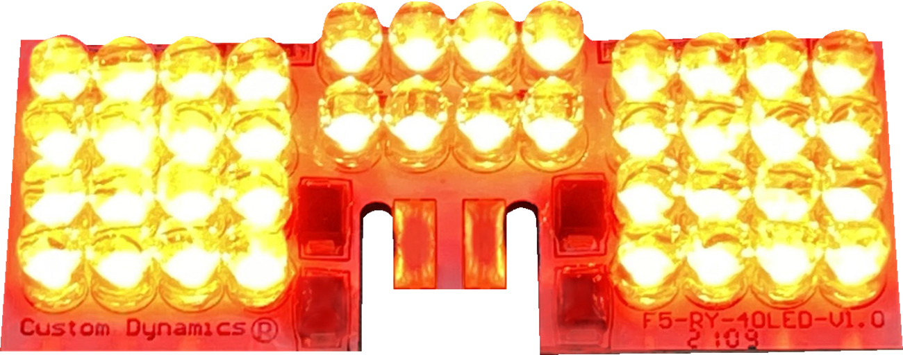 LED Fender Tip Boards - Red