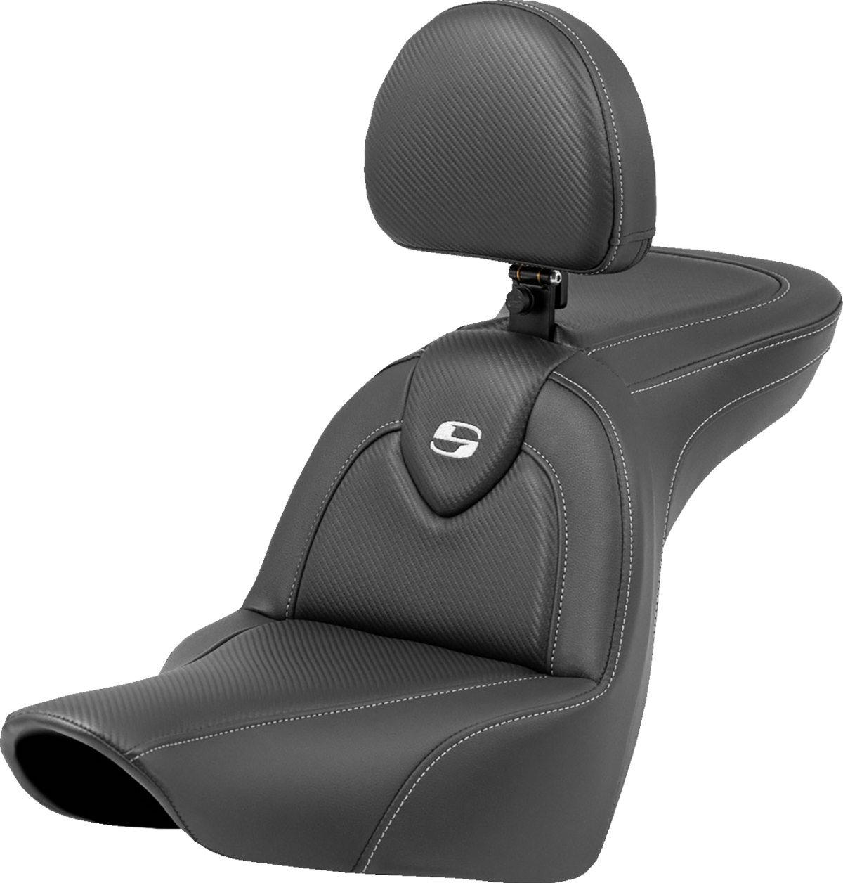 Roadsofa™ Seat - Carbon Fiber - With Backrest - FXLR/FLSB '18-'25