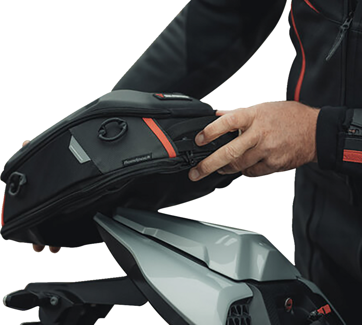 PRO Roadpack Tail Bag - 8 To 14 Liter - Black/Anthracite