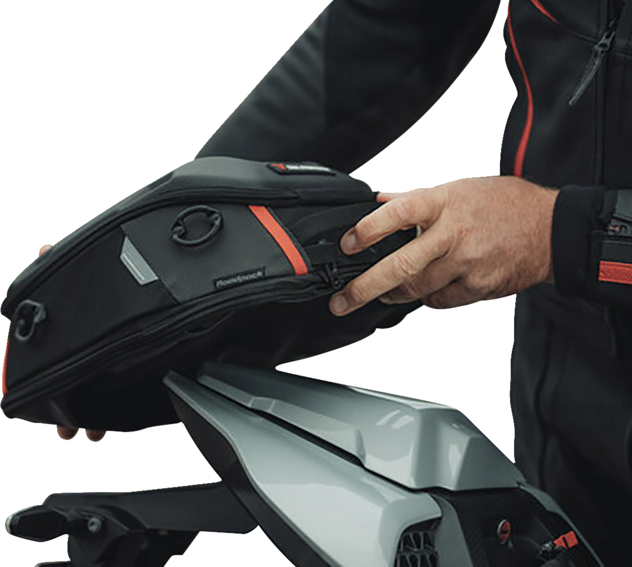 PRO Roadpack Tail Bag - 8 To 14 Liter - Black/Anthracite