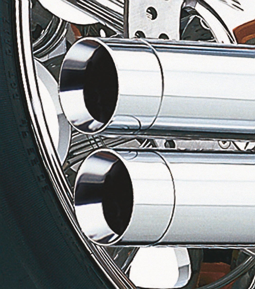 Speedster Long Exhaust - '86-'06 Softail