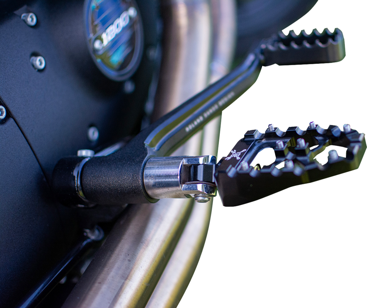 MX Evolution Driver Pegs - Black - Sportster/Dyna