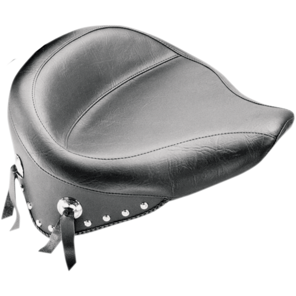 Wide Studded Solo Seat - FLST '08-'17