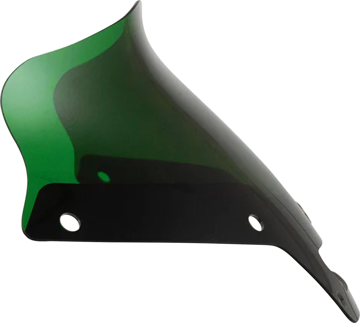 Kolor Flare® Windshield - 6" - Green - '22-'25 FXLRST