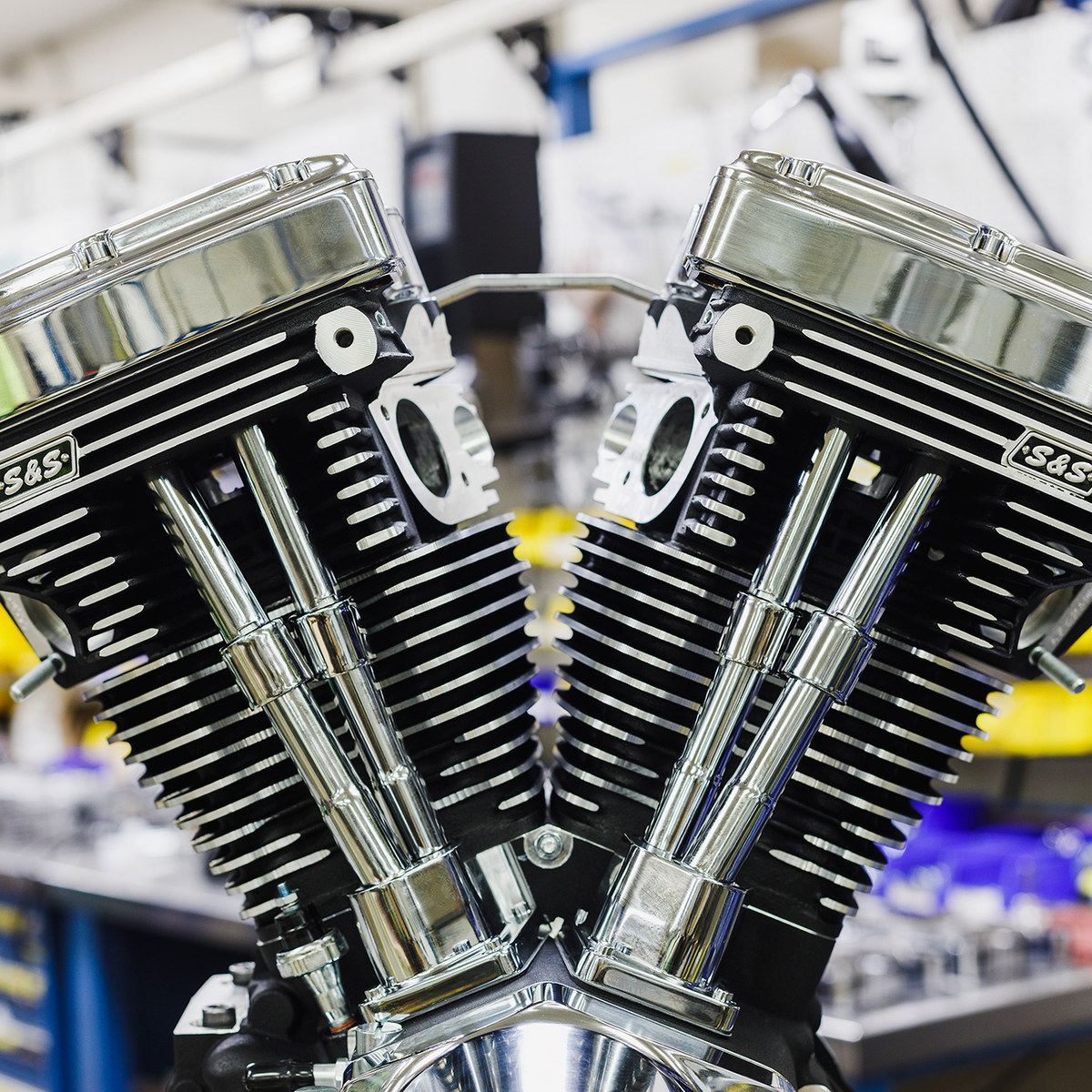 V124 Long Block Engine