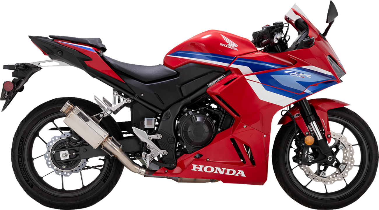 VS-6 Slip-On Muffler - Stainless Steel - Honda CB/CBR 500
