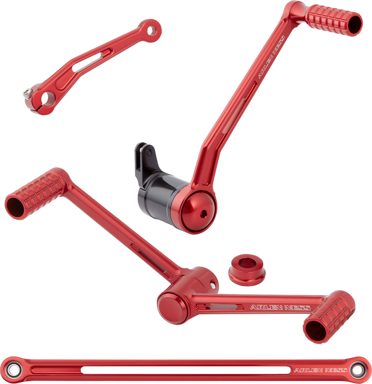 SpeedLiner Foot Control Kit W/ Heel/Toe Shifter - Red
