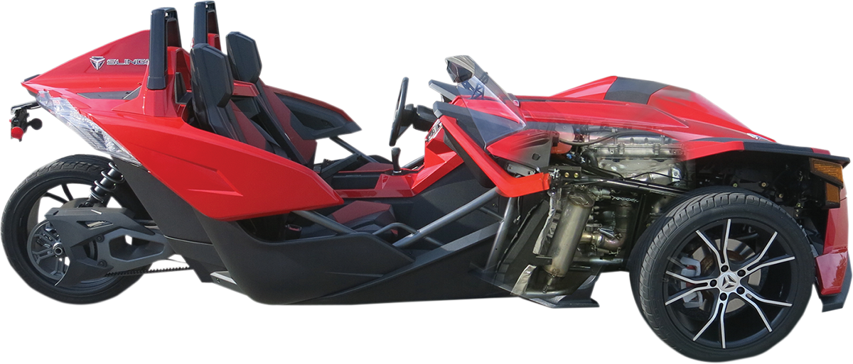 Performance Slip-On Muffler - Stainless Steel - Slingshot