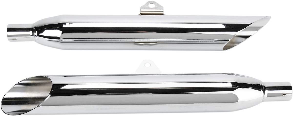 Slip-On Mufflers - Slash-Cut - XVS1100 V-Star