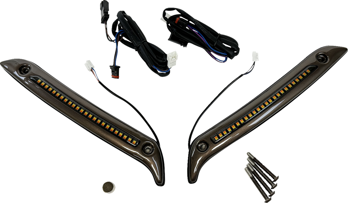 LED Windshield Trim