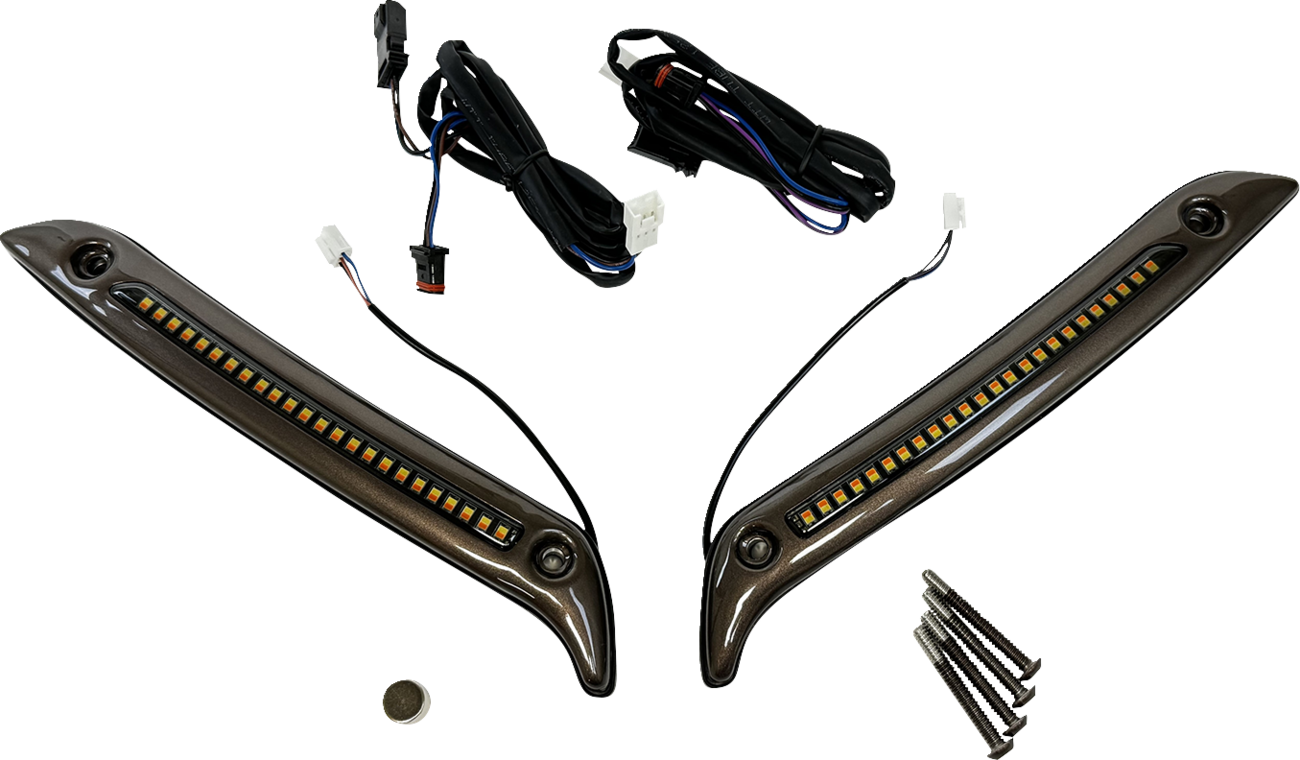 LED Windshield Trim