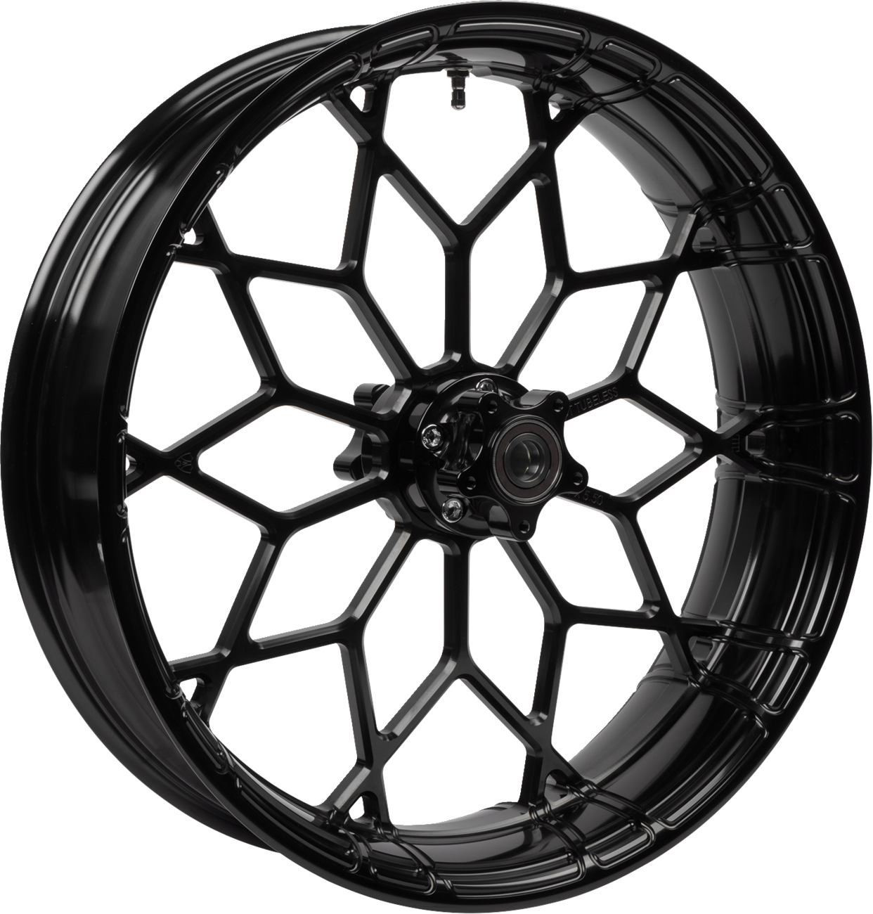 Wheel - Fat Factory - Forged - Front - Black - 21x5.5