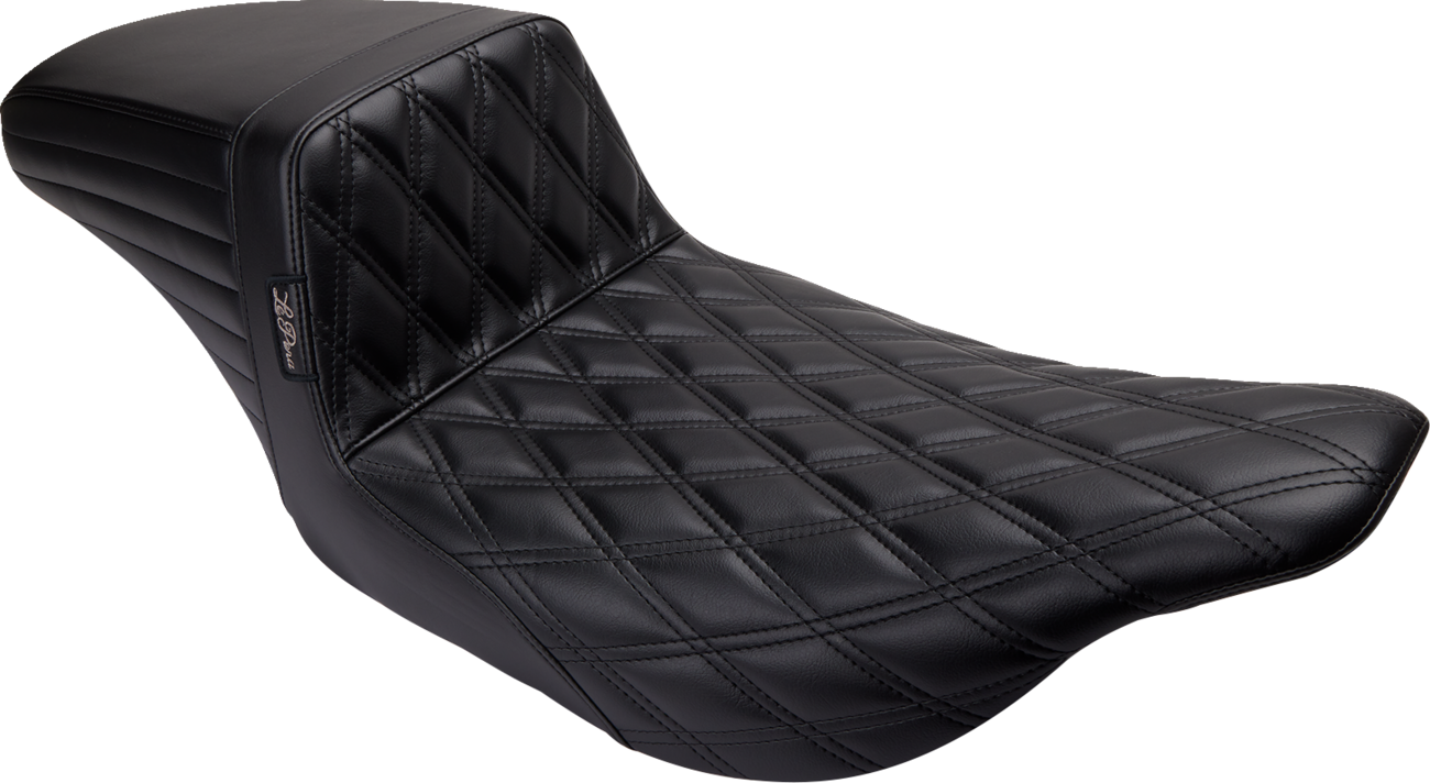 Kickflip Seat - Double Diamond - Black - FL '97-'07