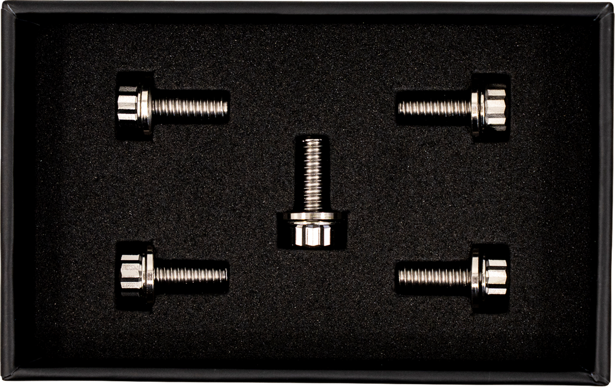 Bitchin' Bolts Hardware Kit - Titanium - M8 - Derby Cover