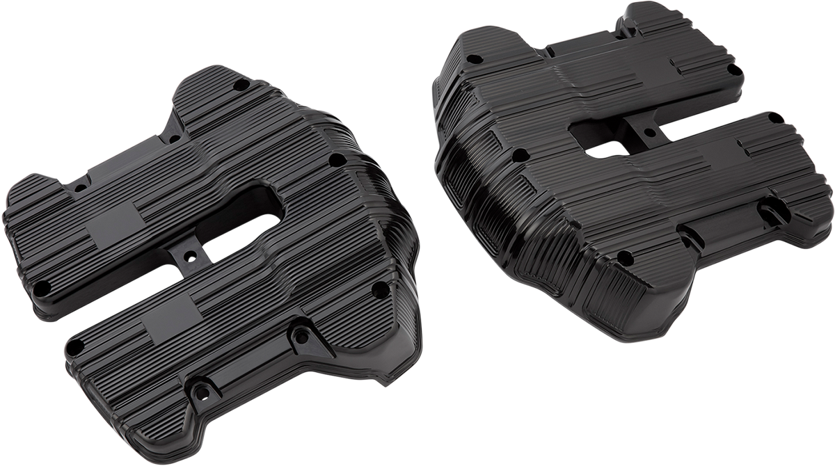Rocker Box Covers - 10 Gauge - Black