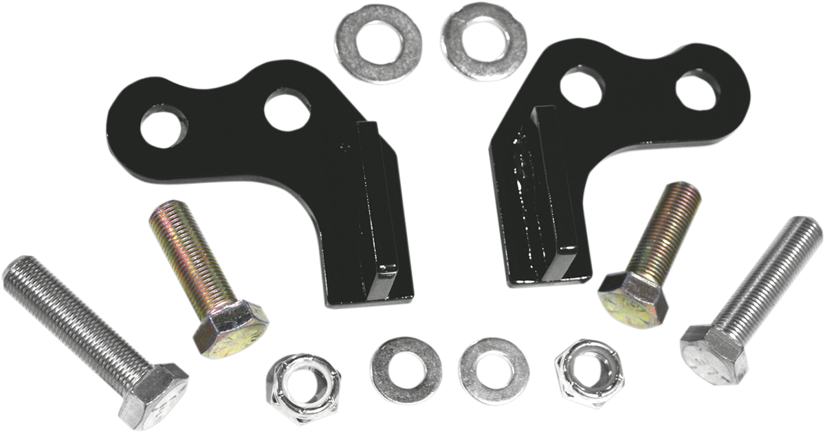Lowering Kit - Rear - Lowers 1" - Black - '04 XL