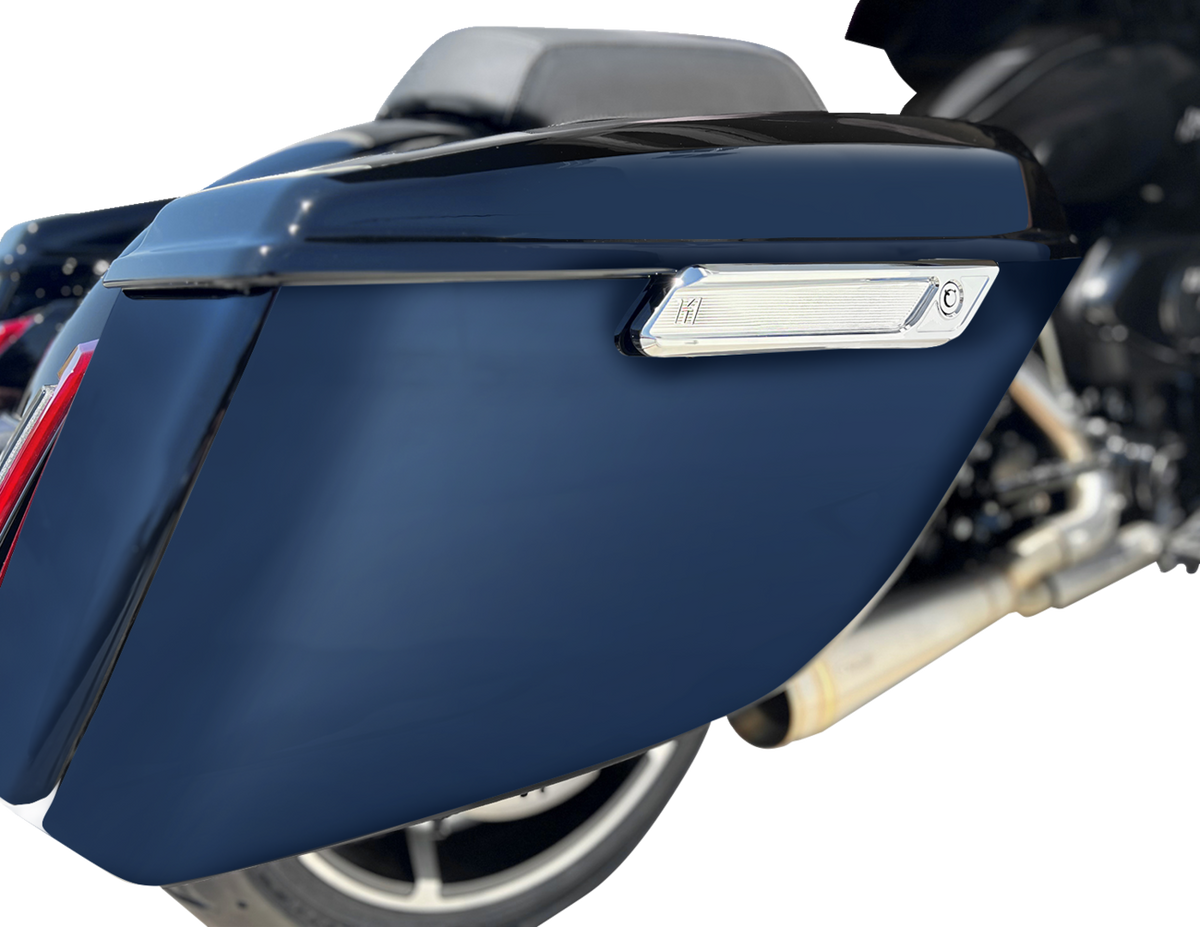 Saddlebag Latch Covers - Chrome - FLHX/FLTRX '23-'24