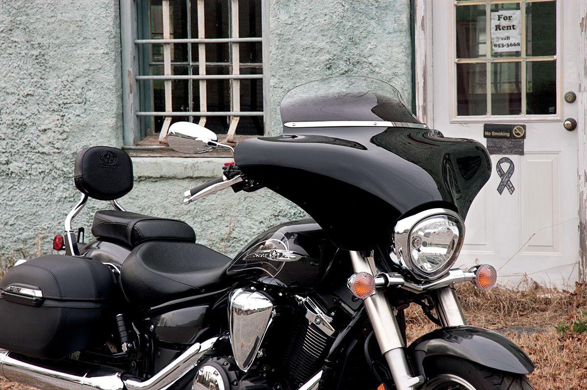 Slotted Stainless Steel Batwing Fairing Trim