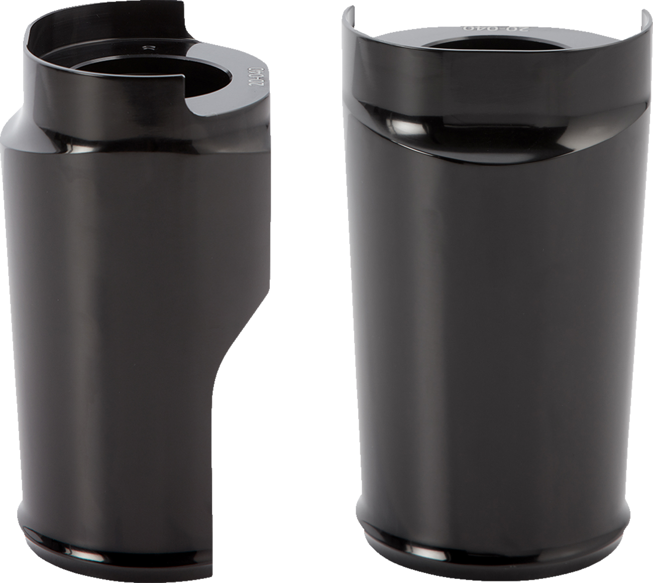 Fat Tire Fork Boot Cover - Black Anodized - Smooth