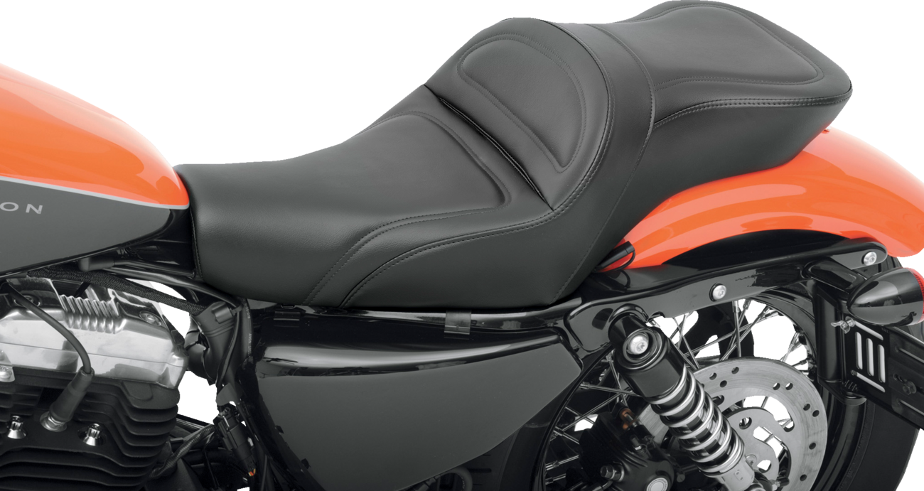 Seat - Explorer™ - Without Backrest - Stitched - Black - XL '04-'22
