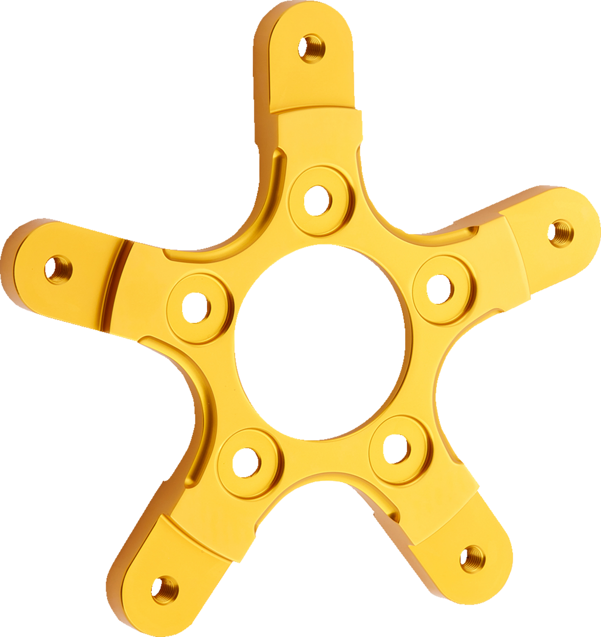 Rotor Mount - Ness Wheel - Gold