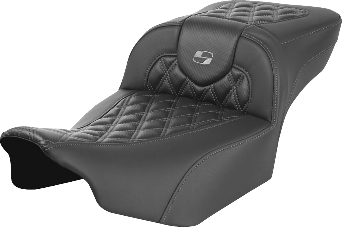 Roadsofa™ Extended Reach Seat - Without Backrest - Lattice Stitch - Dark Gray Stitch - FL/FX '23-'24