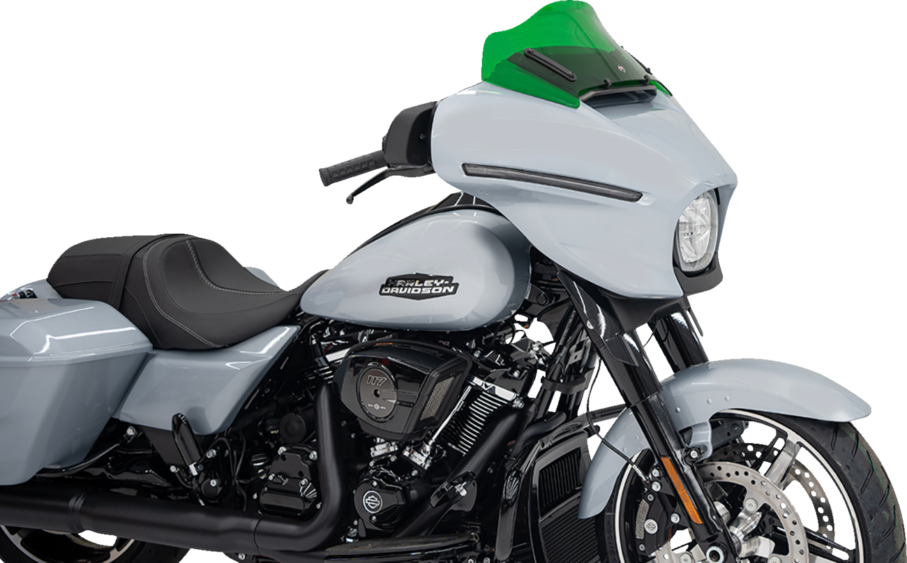 Kolor Flare® Windshield - 8" - Green - '23-'25 FLHX