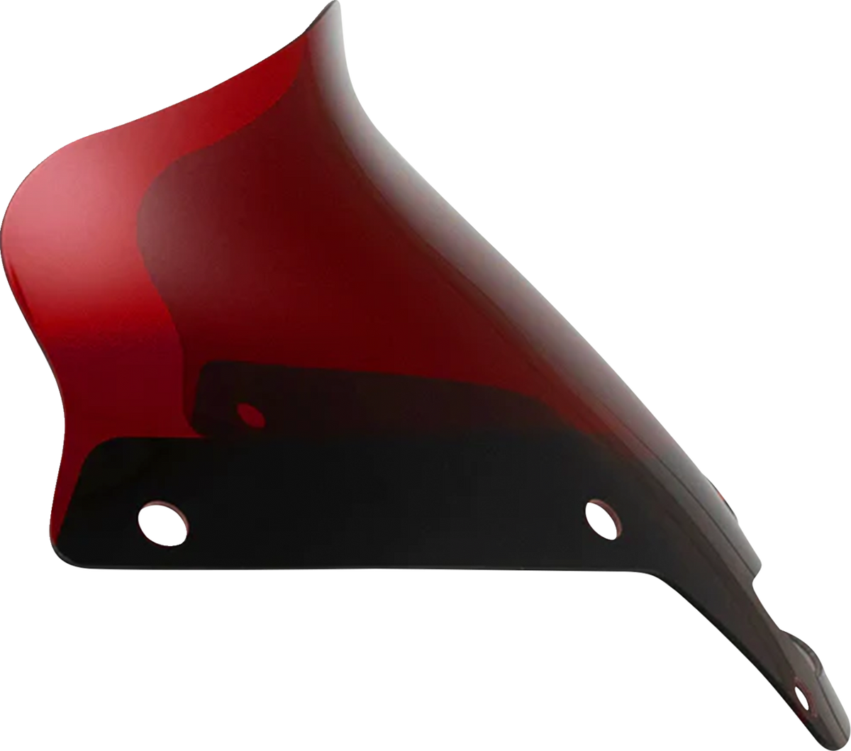 Kolor Flare® Windshield - 6" - Red - '22-'25 FXLRST