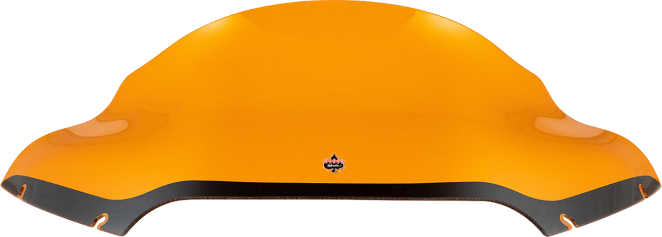 Kolor Flare® Windshield - 9" - Orange - '15-'25 FLTR