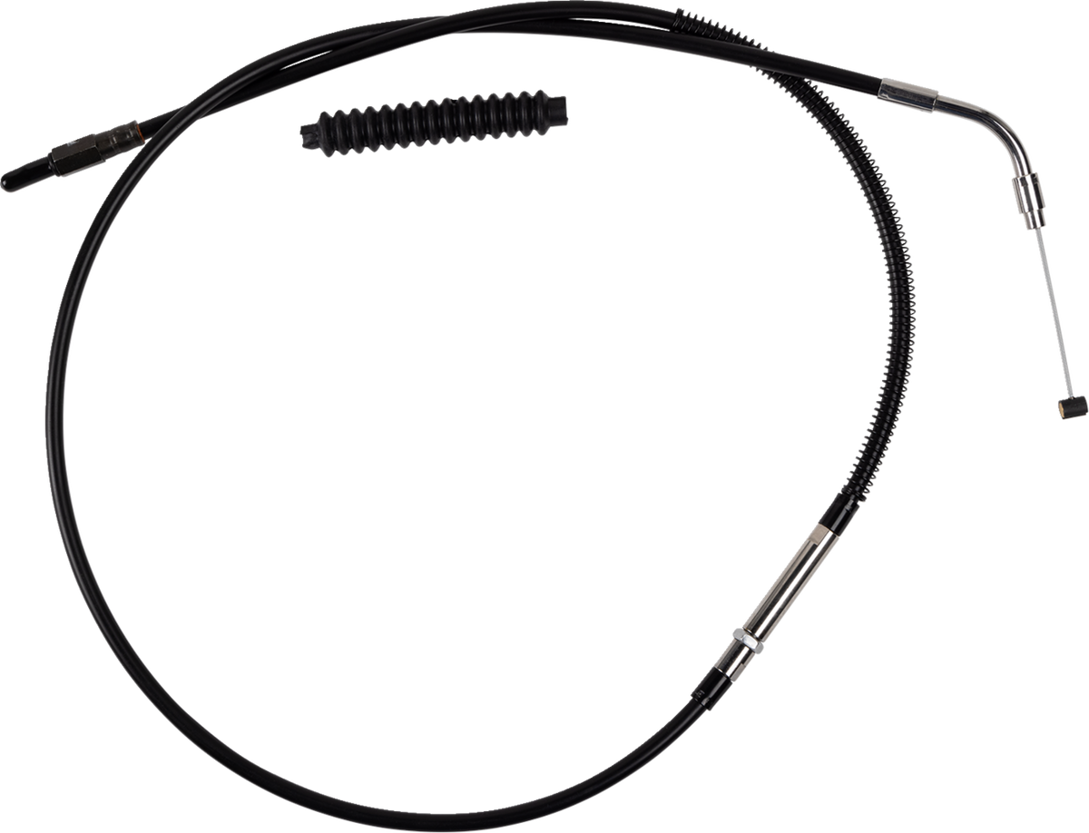 High-Efficiency Black Vinyl Clutch Cable - Standard Size