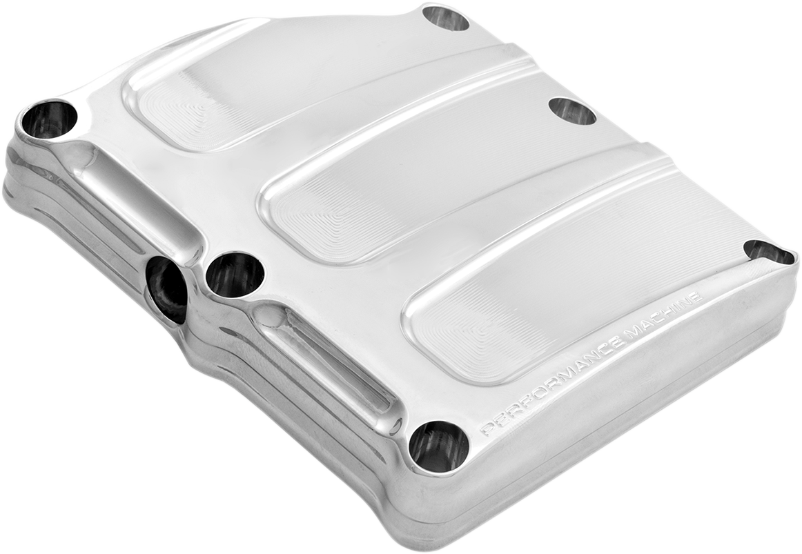 Transmission Top Cover - Scallop - Chrome