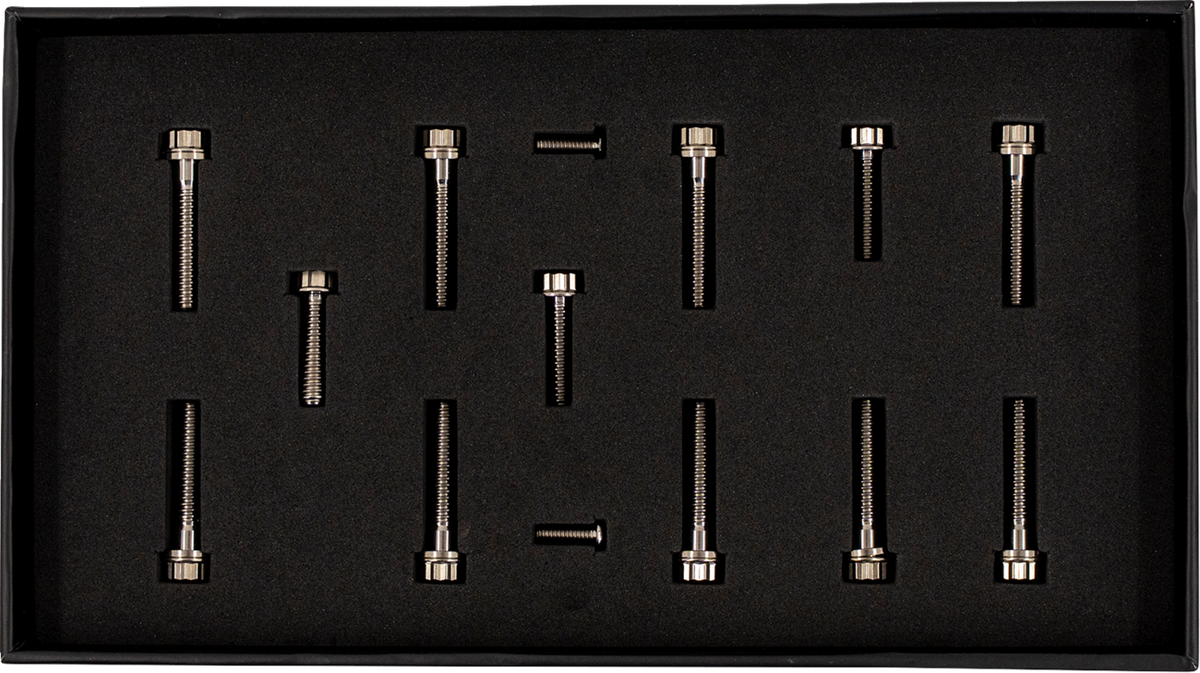 Bitchin' Bolts Hardware Kit - Titanium - M8 - Cam Cover