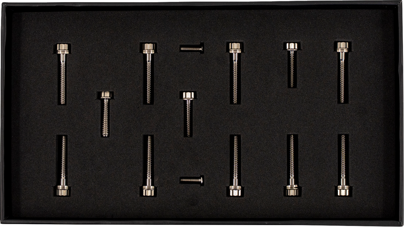 Bitchin' Bolts Hardware Kit - Titanium - M8 - Cam Cover