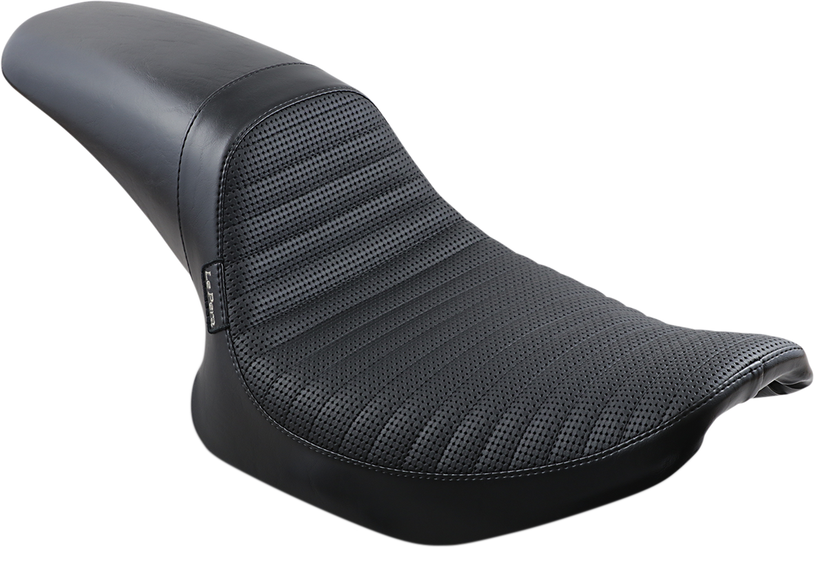 Daytona Sport Seat - Basketweave/Pleated - Black - FXR '82-'00