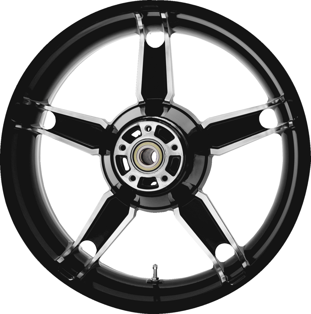 Wheel - Daytona - Rear - Single Disc/With ABS - Black Cut - 18x5.5