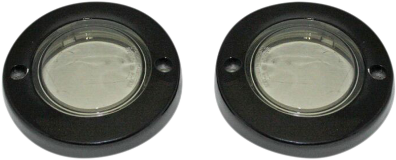 ProBEAM® Flat Bezel Turn Signal Adapters - Black/Smoke