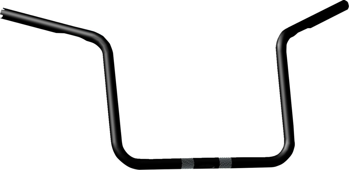 1" 2+2 Custom Sweeper Handlebar - Narrow - Black