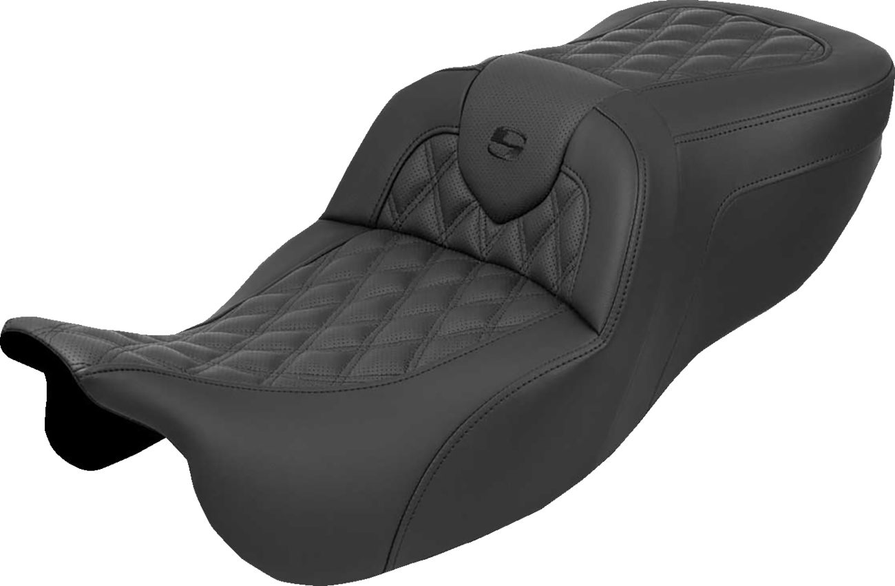 Roadsofa™ Seat - Without Backrest - Lattice Stitch - FLRT/FLTRT '15-'25