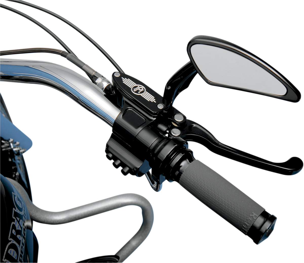 Contour Billet Handlebar Switch - Right Side - Three Button - Black