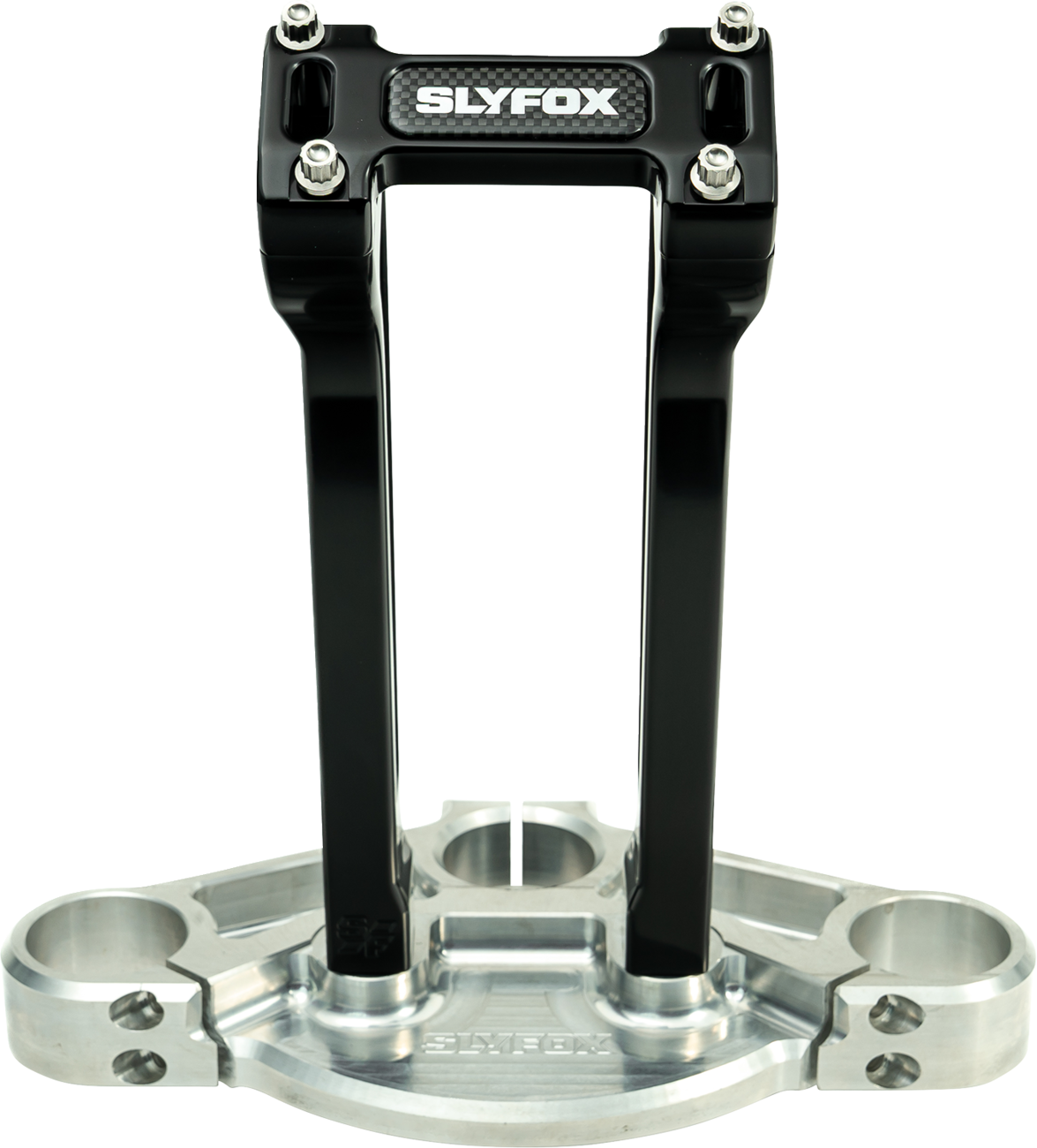 Handlebar Riser Kit - Pullback - 1-1/8" Clamping - 10" Rise - Black