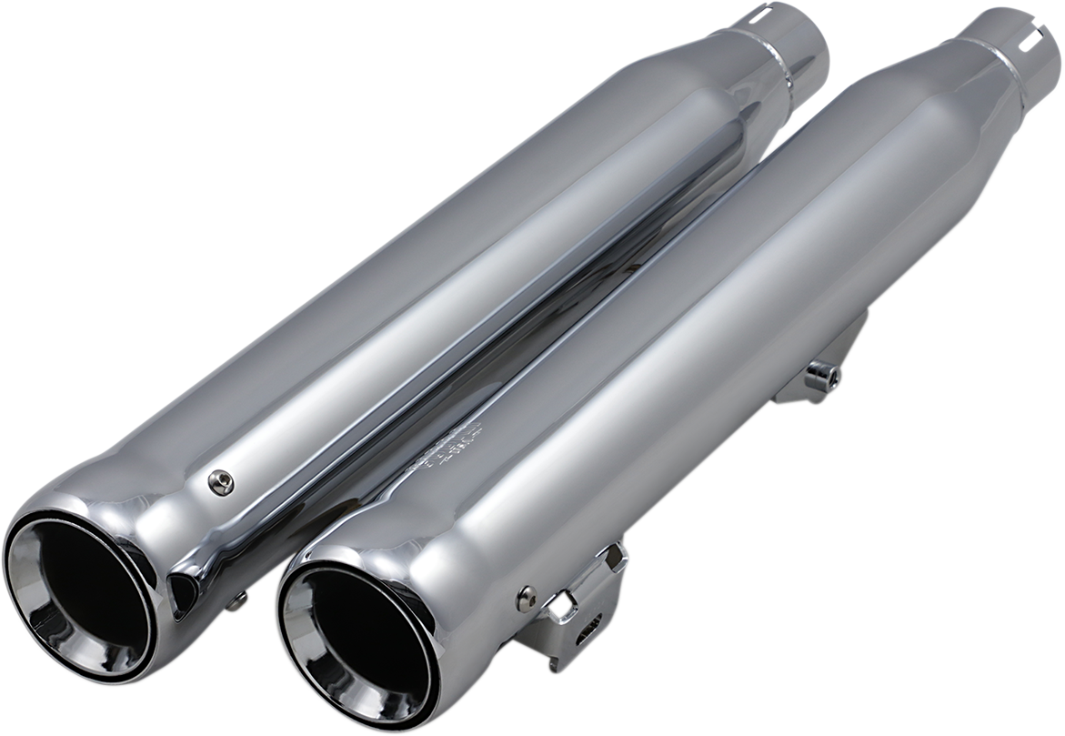 Neighbor Hater Slip-On Mufflers - 3" - Chrome - FXDF/FXDWG