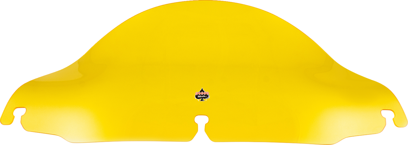 Kolor Flare® Windshield - 6-1/2" - Yellow - '96-'13 FLHT/FLHX