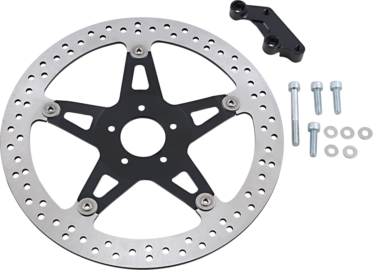 Big Brake Rotor - 14" - Front Right - Touring