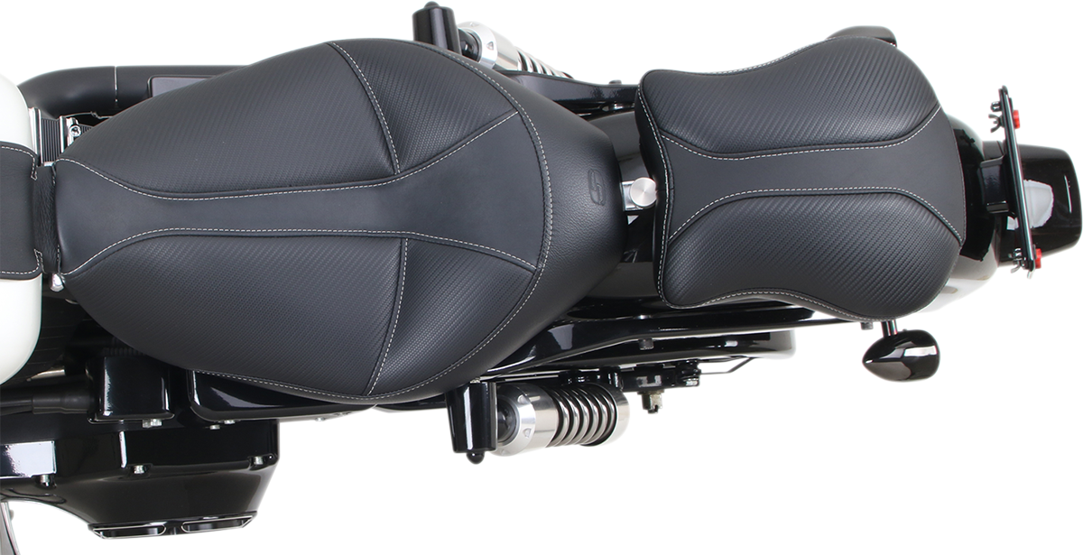Detachable Pillion Pad - Dominator - Contoured - 9"