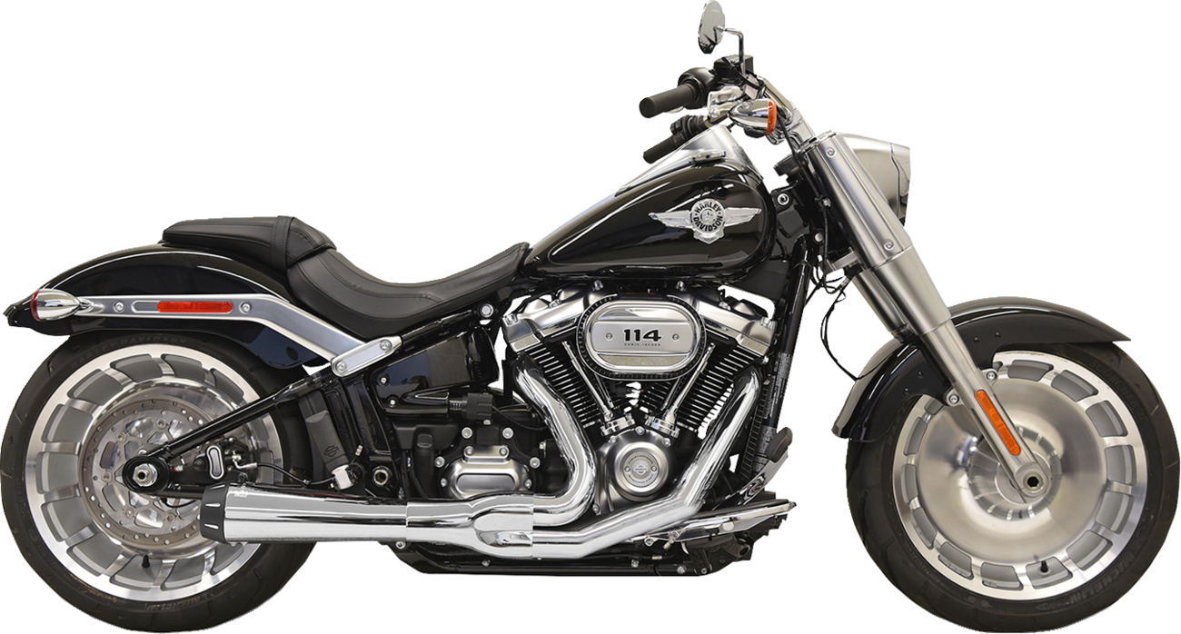 2-Into-1 Road Rage Exhaust System - Chrome