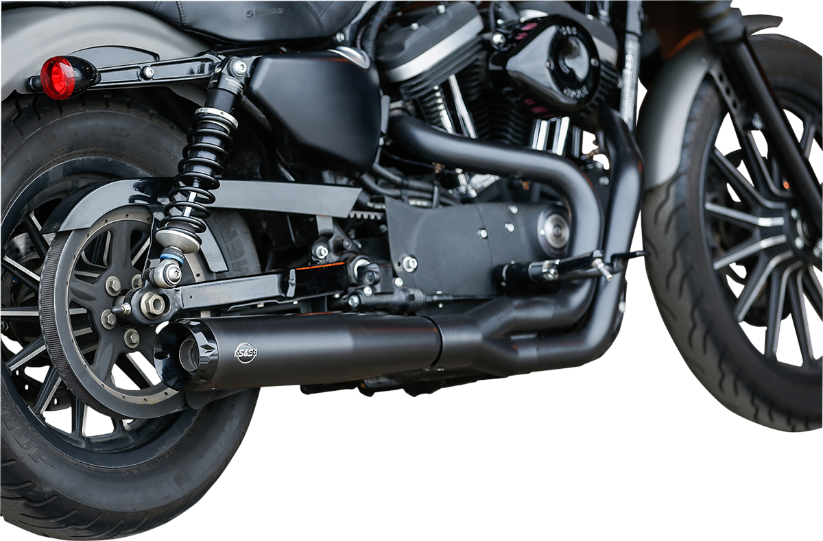 2:1 Black Exhaust For '07-'13 XL