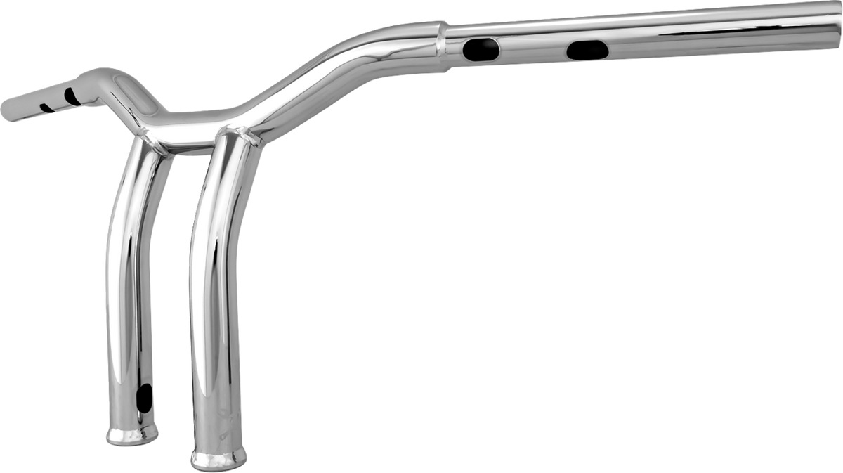 Dominator Handlebar - Touring/Softail - 10" - Chrome