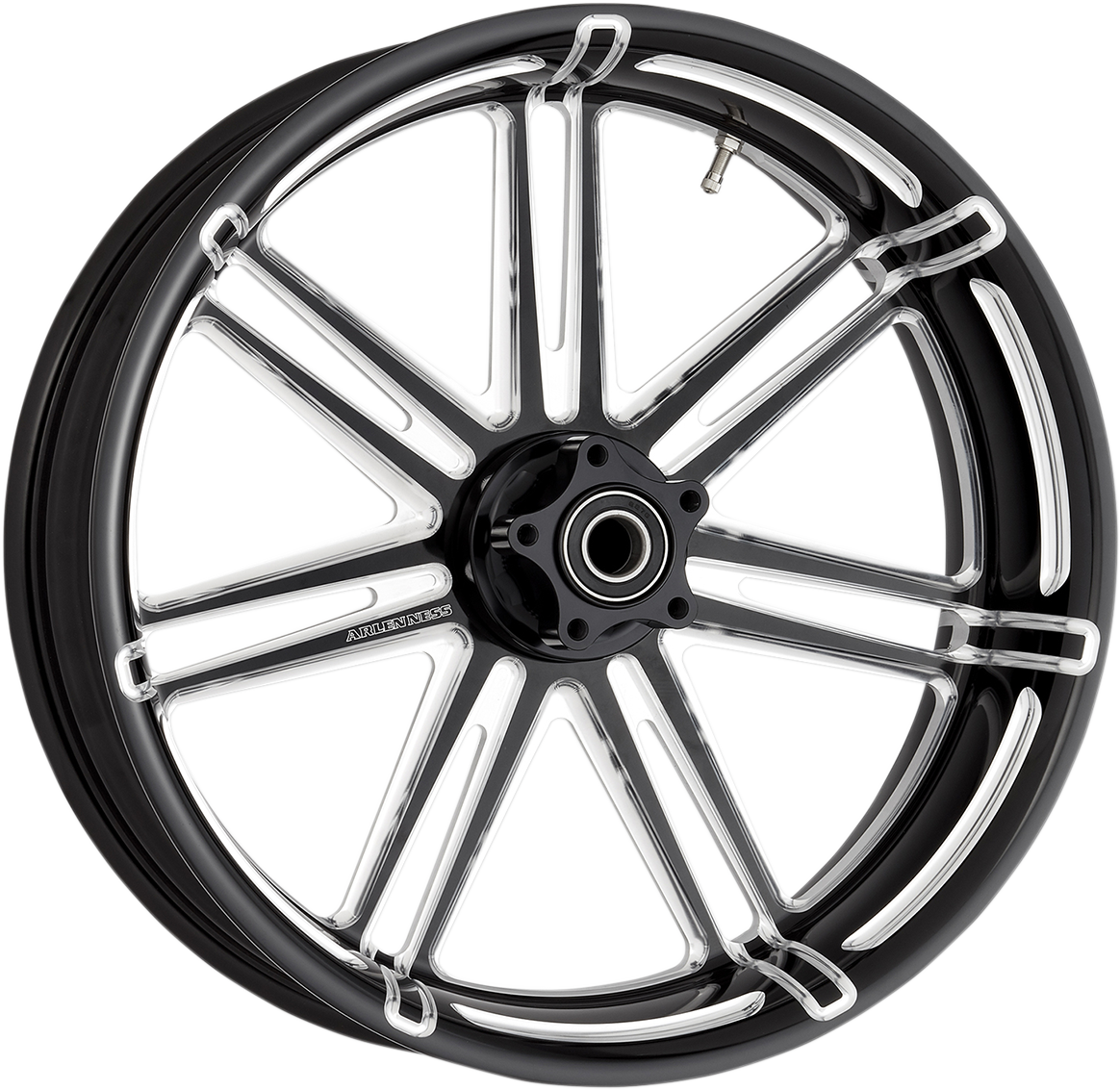 Wheel - 7-Valve - Rear - Single Disc/With ABS - Black - 18x5.5
